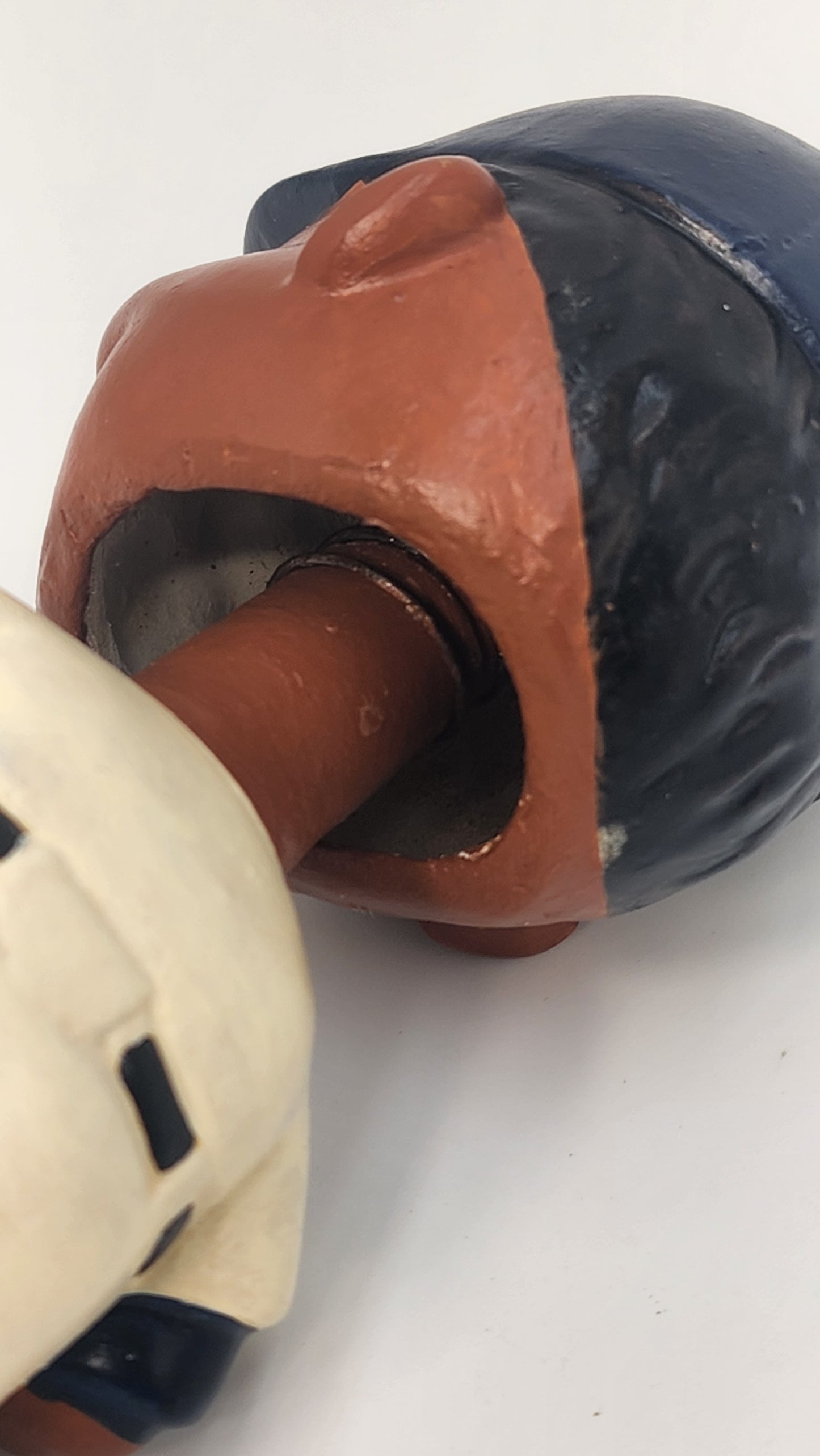 Washington Senators Black Player Bobblehead — 1960s Green Base Nodder