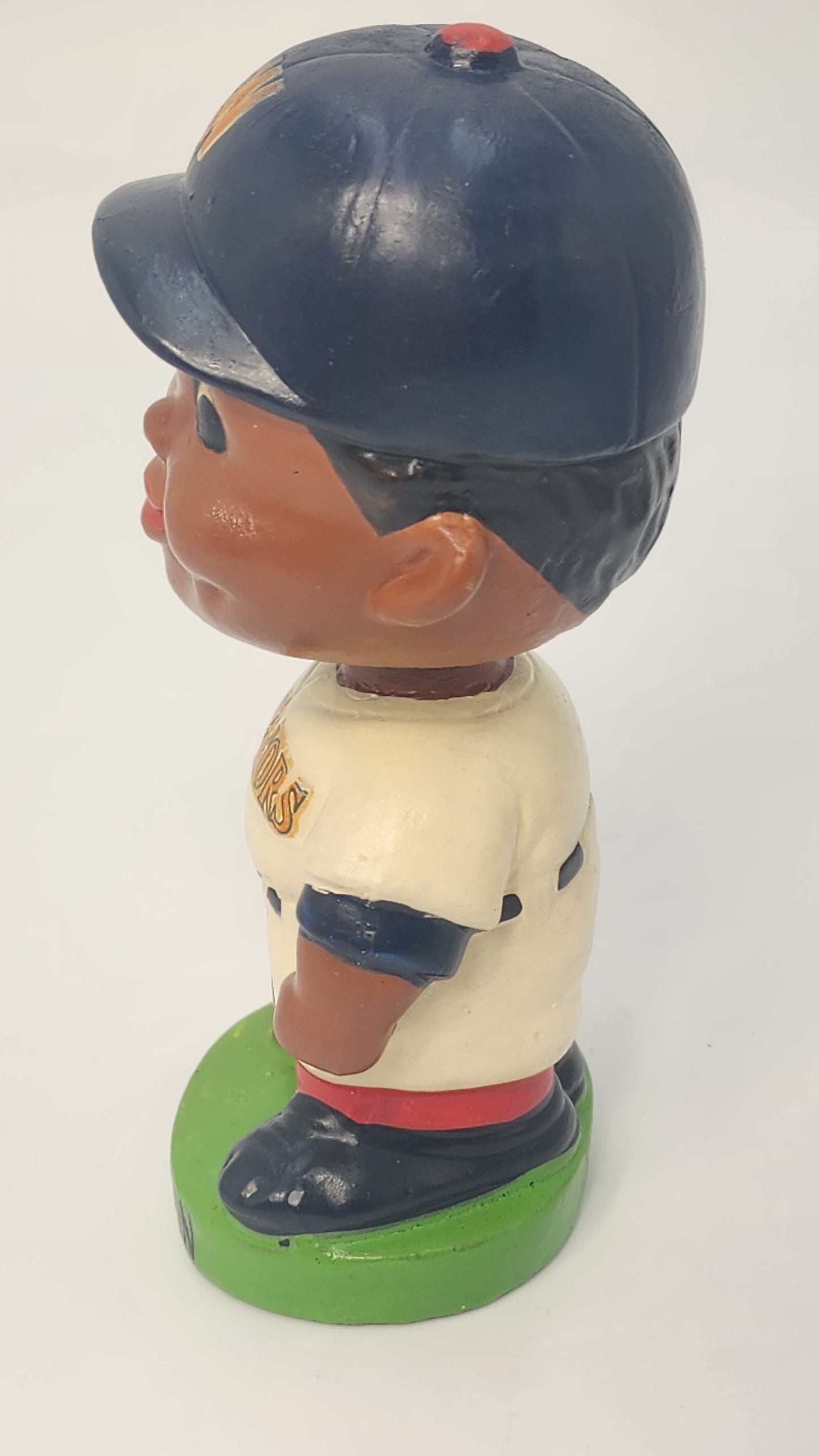 Washington Senators Black Player Bobblehead — 1960s Green Base Nodder