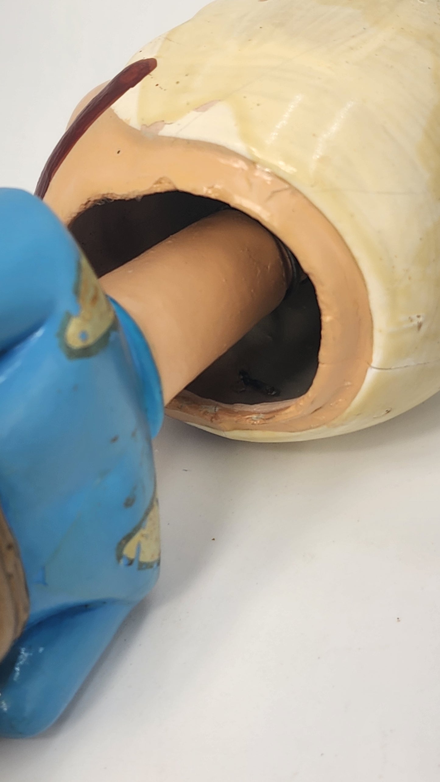 San Diego Chargers Gold Base Bobblehead — 1960s Real Face Nodder