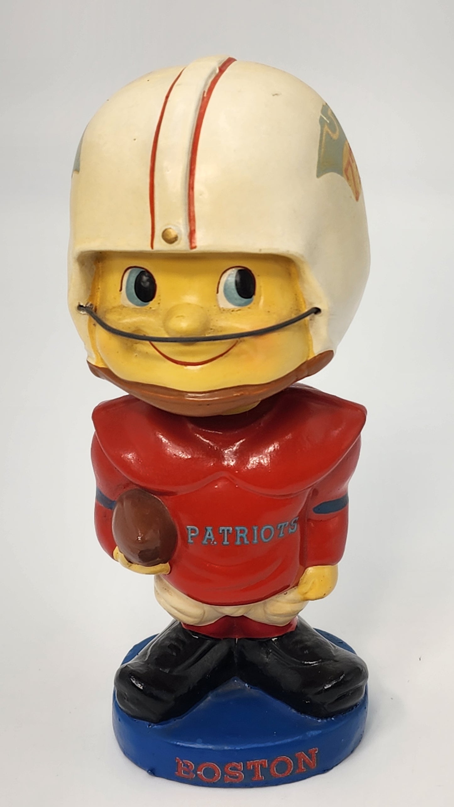 Boston Patriots 1961 AFL Toes Up Bobblehead
