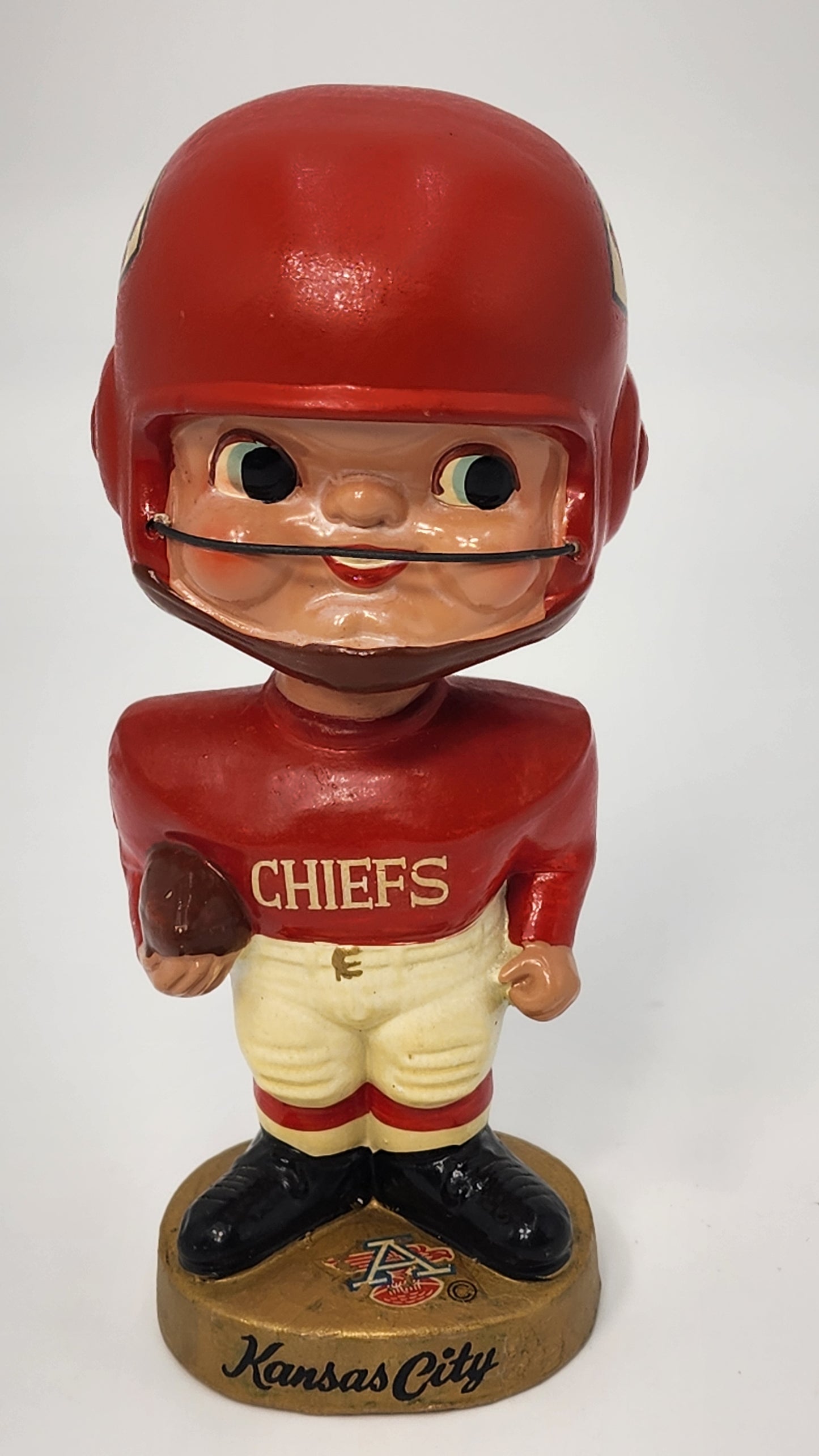 Kansas City Chiefs 1965 AFL Earpad Bobblehead