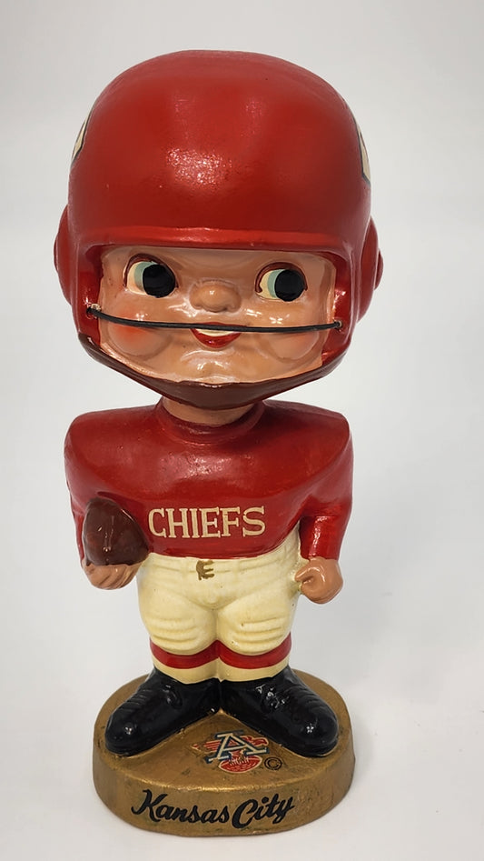 Kansas City Chiefs 1965 AFL Earpad Bobblehead