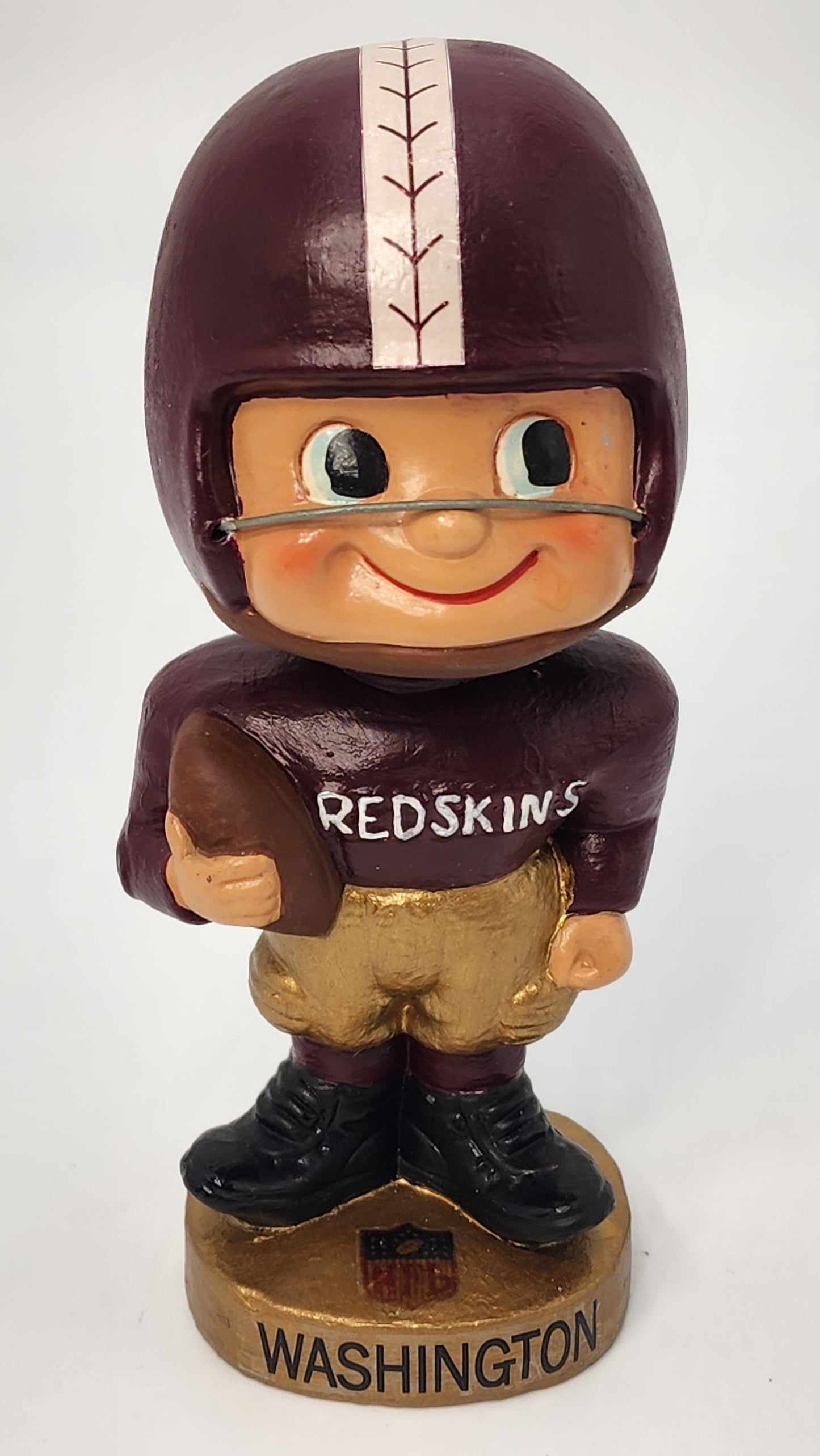 Washington Redskins Type 2 Toes Up Bobblehead