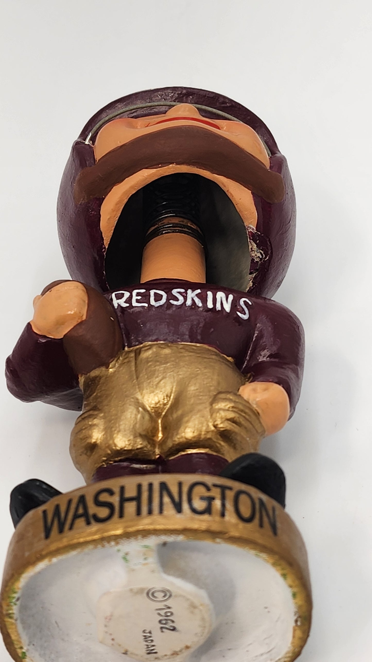 Washington Redskins Type 2 Toes Up Bobblehead