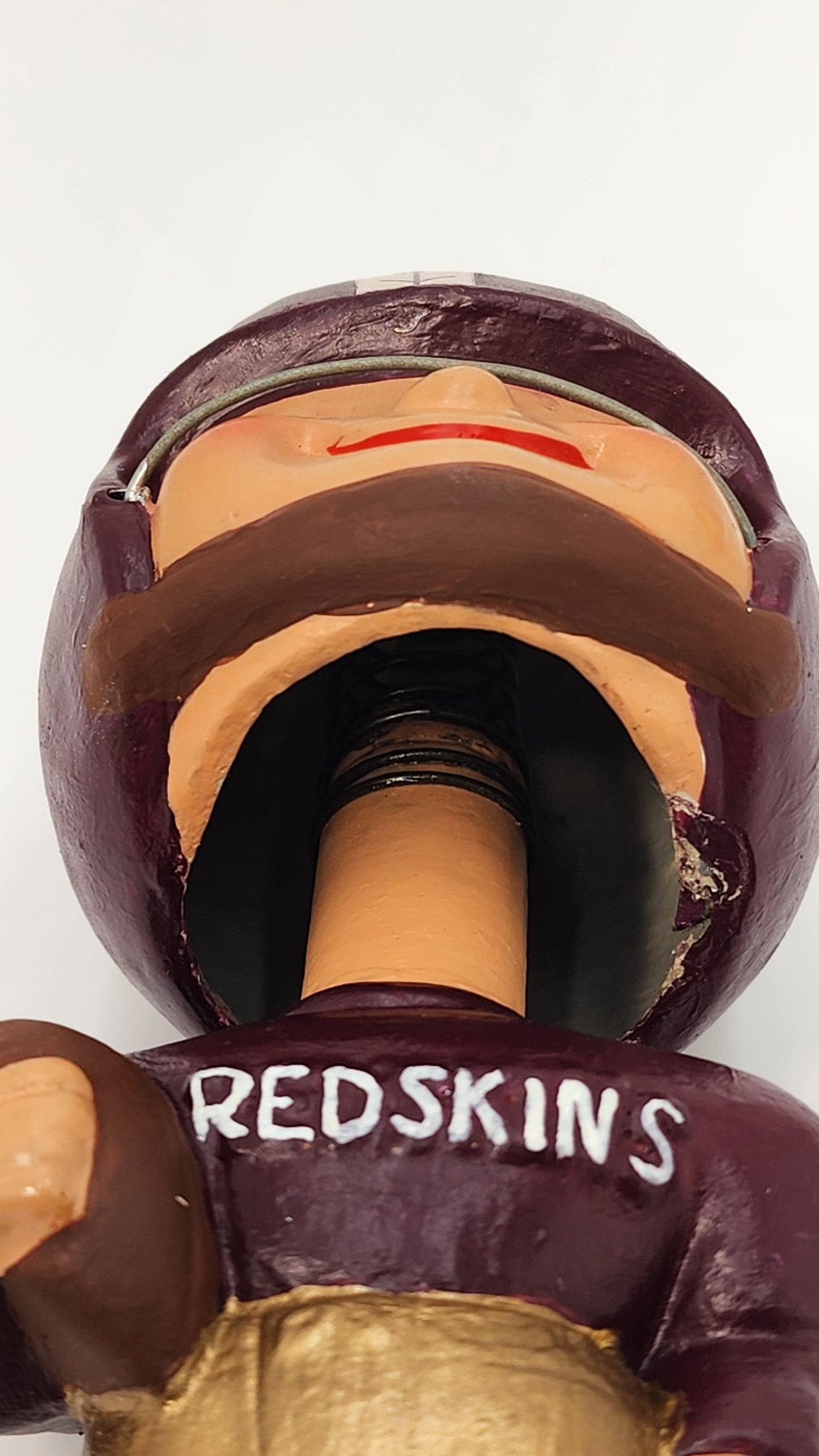 Washington Redskins Type 2 Toes Up Bobblehead