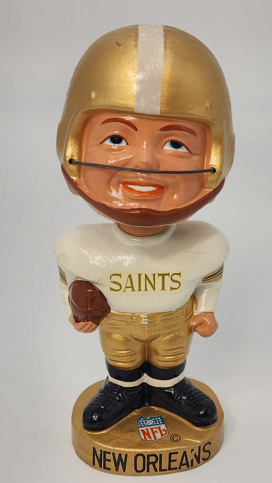 New Orleans Saints 1965 Real Face Bobblehead
