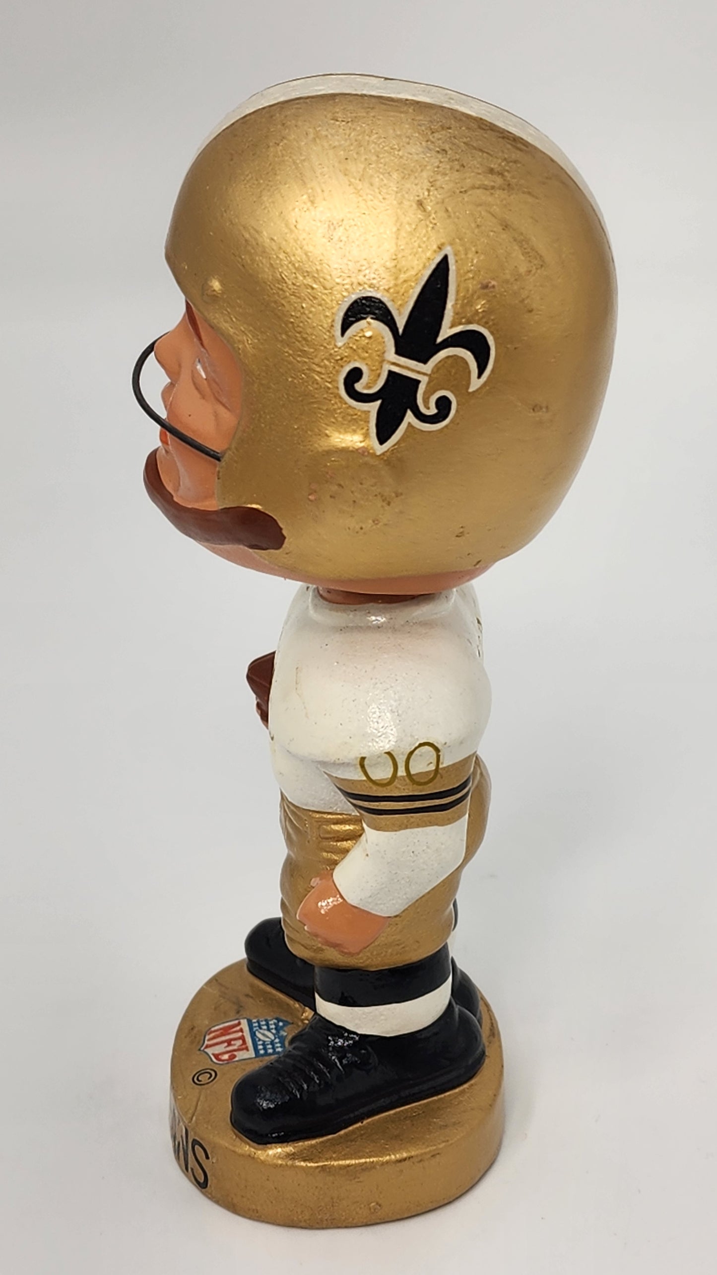 New Orleans Saints 1965 Real Face Bobblehead