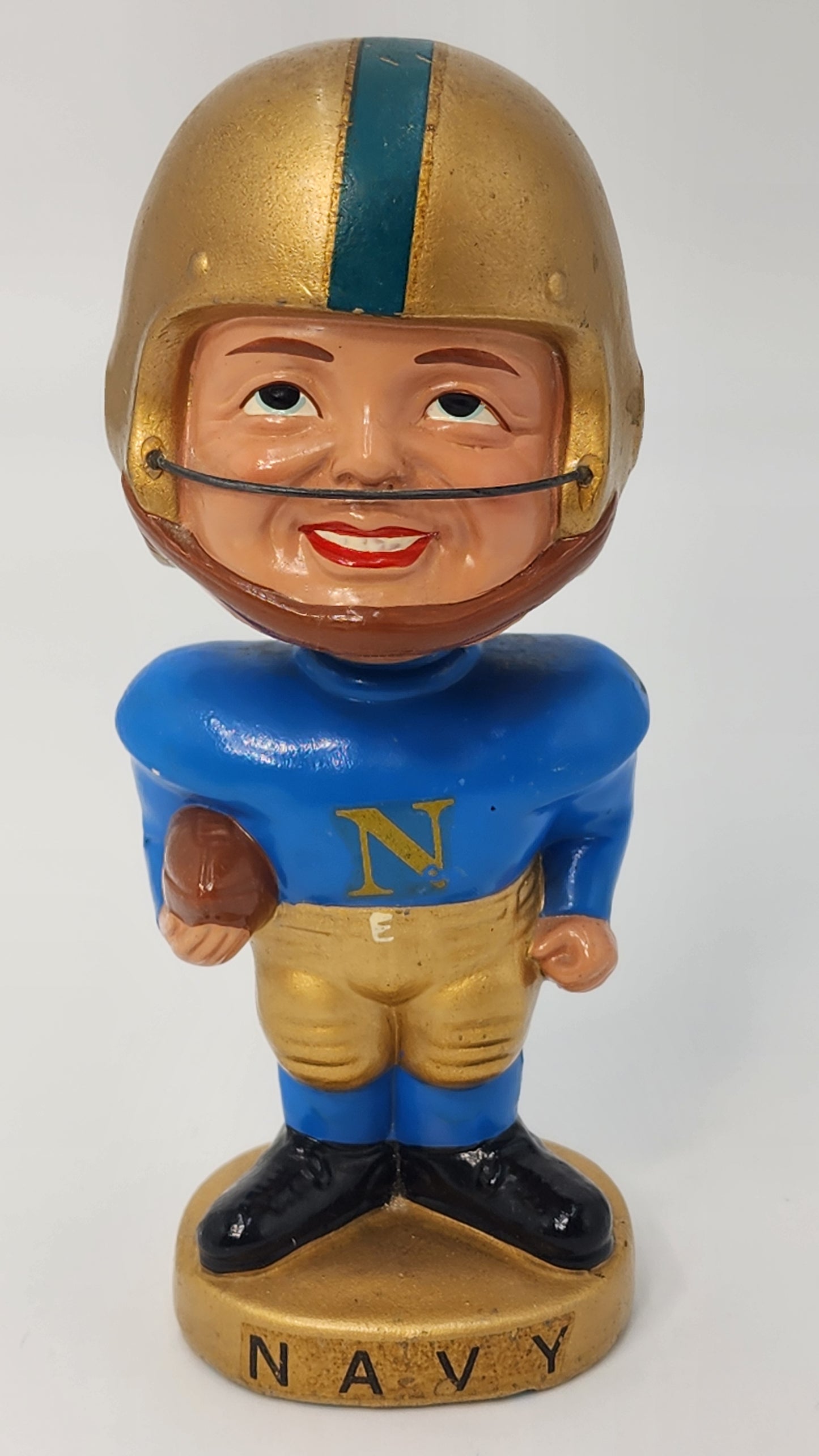 Navy Midshipmen Real Face Bobblehead