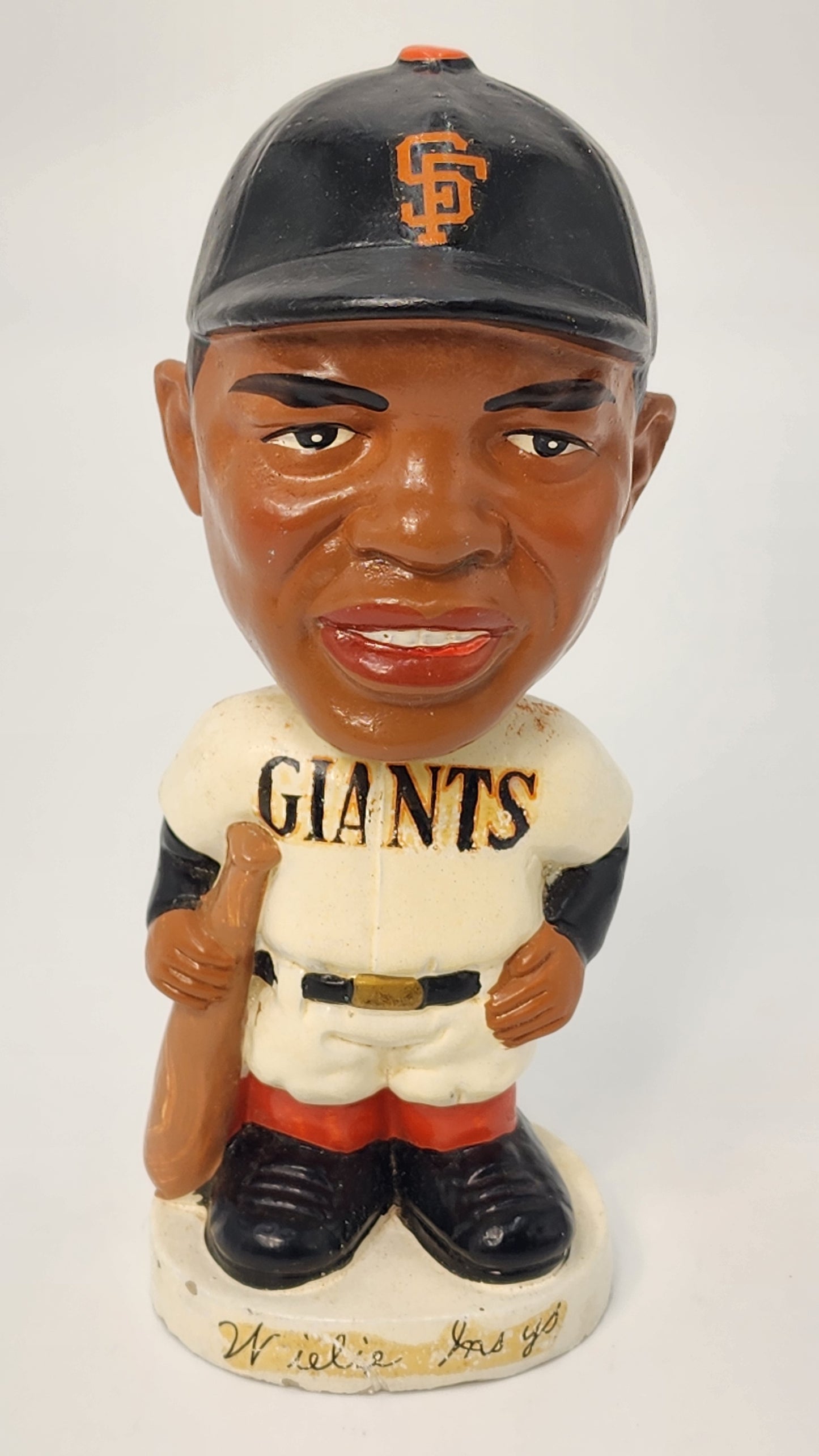 Willie Mays White Base