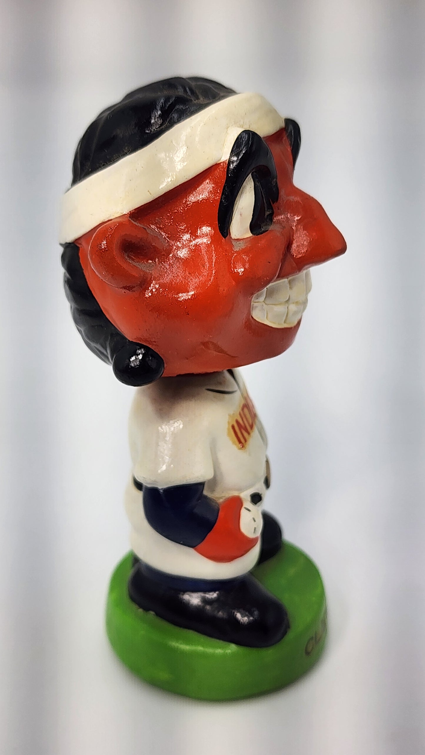 Cleveland Indians Mini Green Base Bobblehead