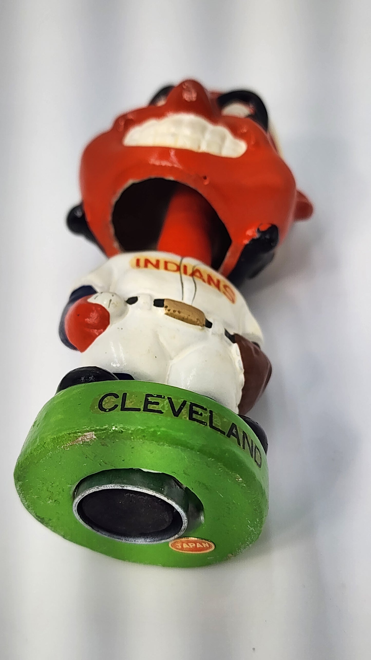 Cleveland Indians Mini Green Base Bobblehead