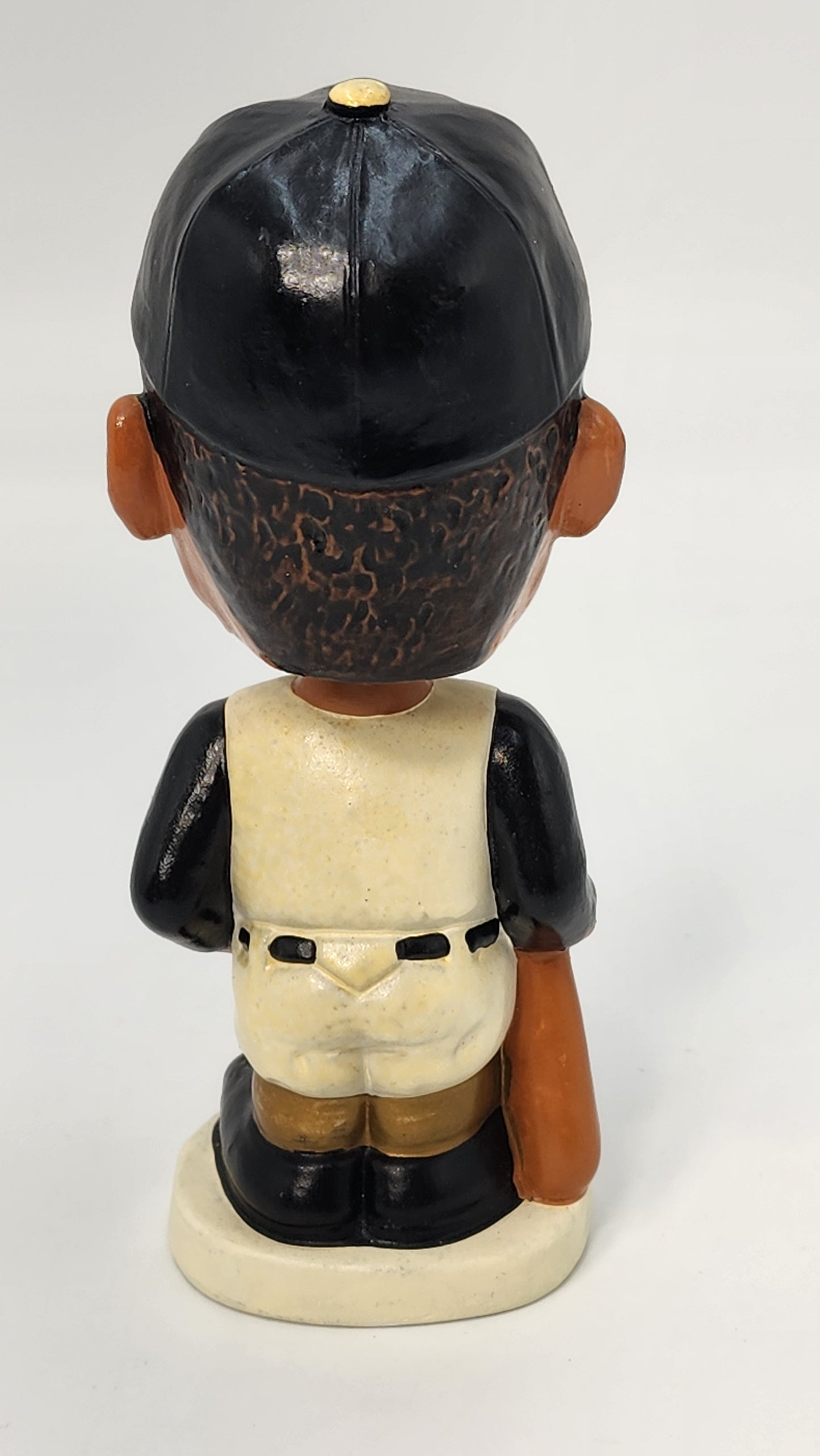 Roberto Clemente 1960s Real Face Bobblehead - Back view