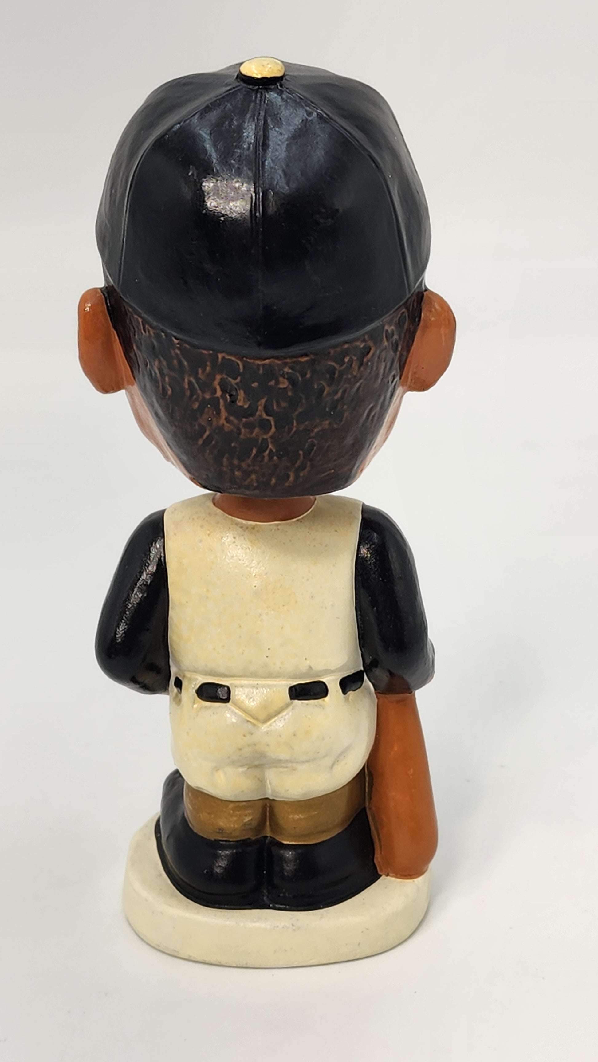Roberto Clemente 1960s Real Face Bobblehead - Back view