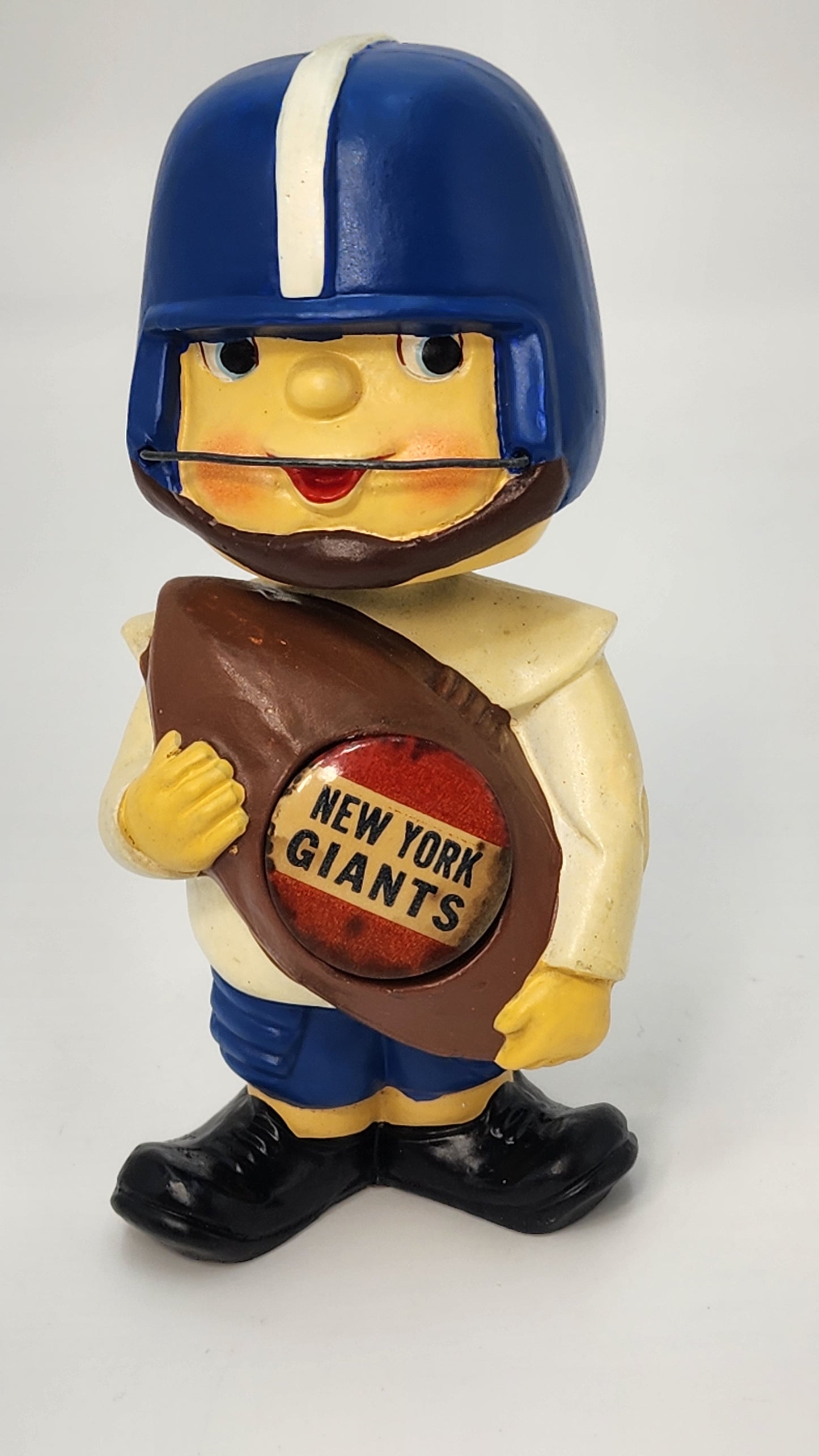 New York Giants 1960s Football Bobblehead - Additional view