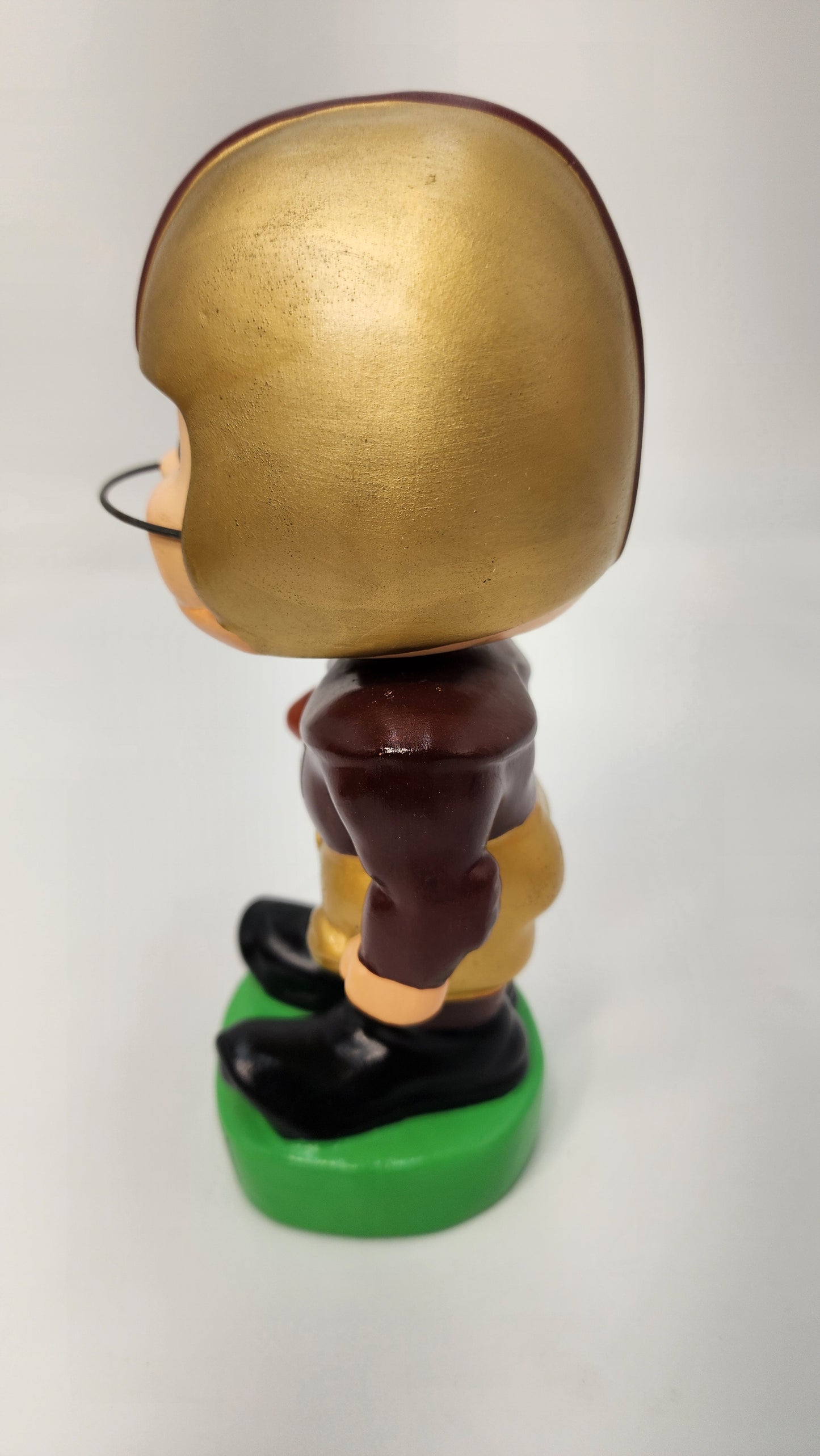 Washington Redskins Bobblehead — 1970s Ceramic/Polyresin
