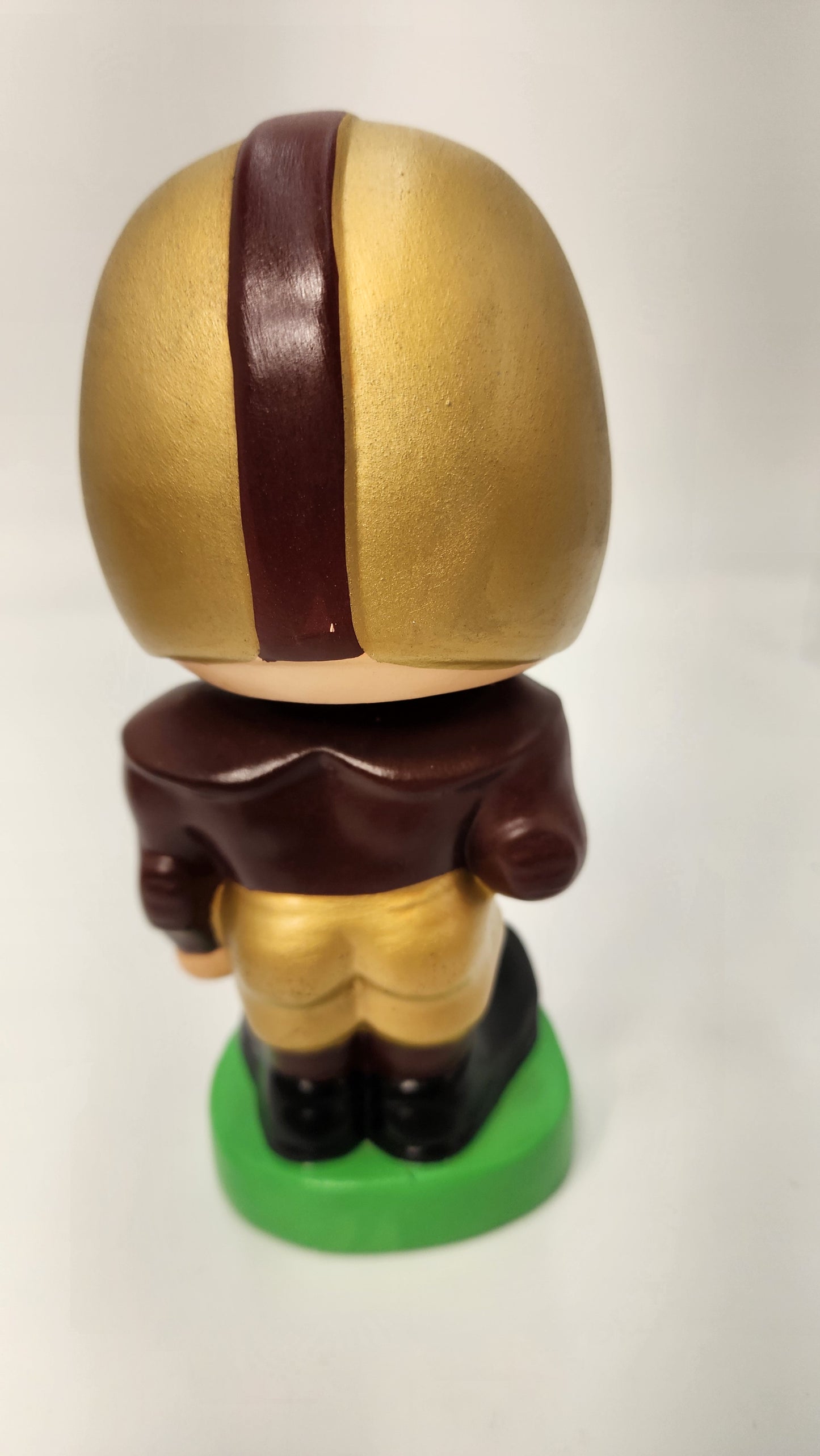 Washington Redskins Bobblehead — 1970s Ceramic/Polyresin