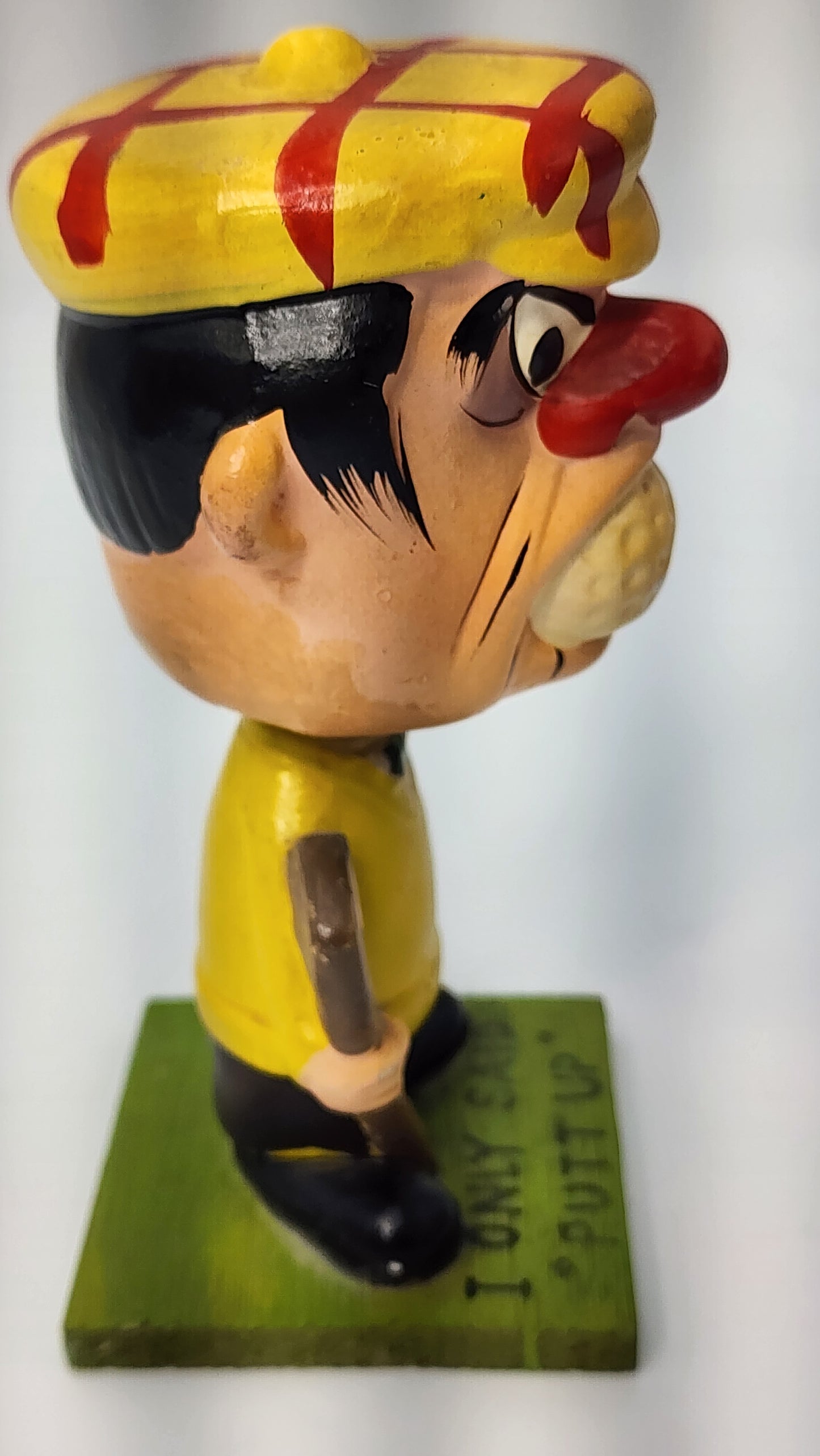 Rumpus Room Golfer Bobblehead — "I Only Said Putt Up"