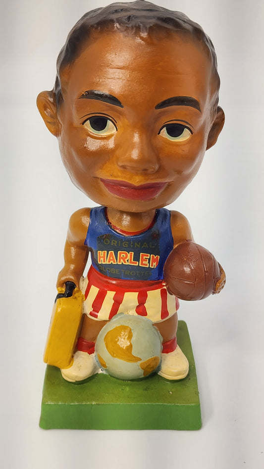 Harlem Globetrotters Blue Base Bobblehead