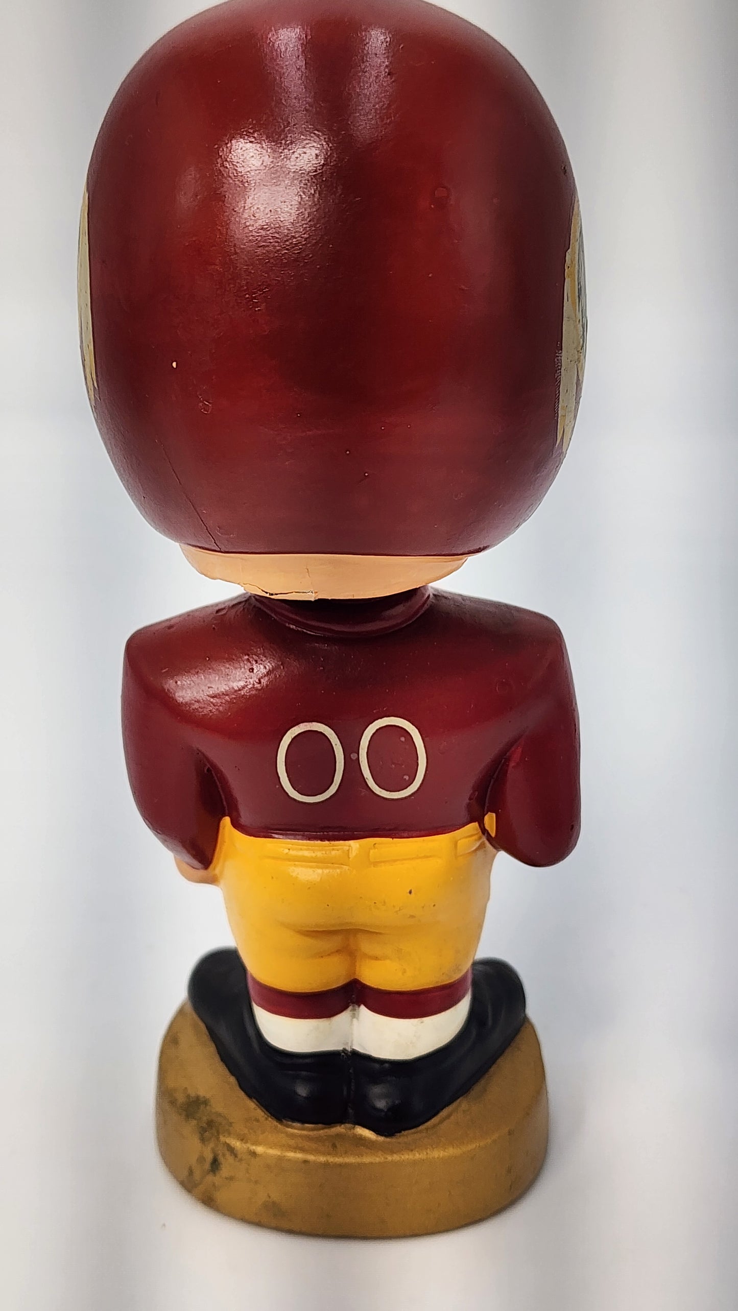 Washington Redskins 1968 Gold Base Bobblehead