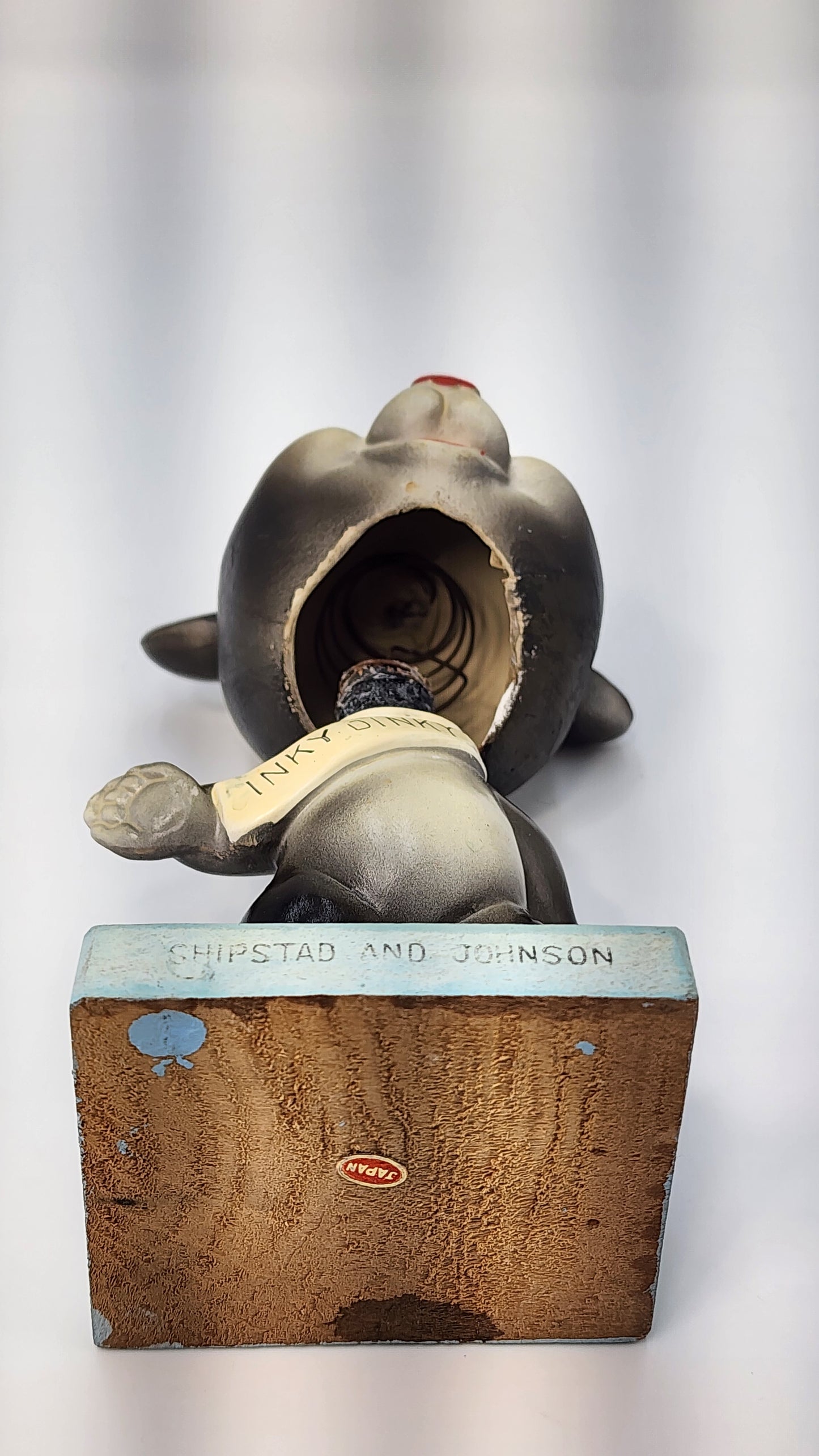 Dinky High Skates Ice Follies Skating Bear Bobblehead
