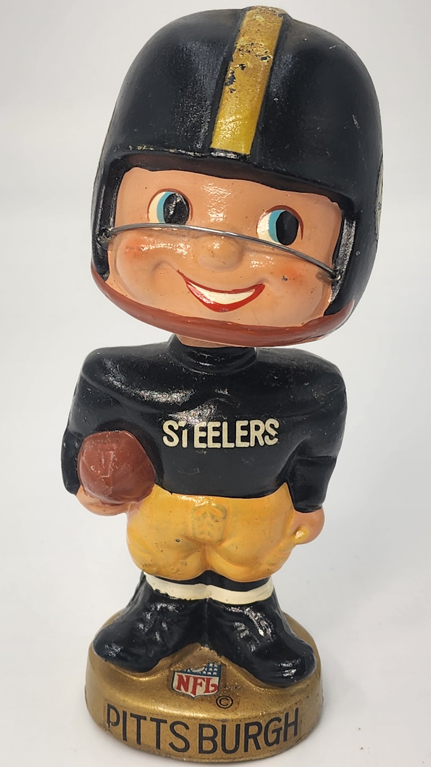 Pittsburgh Steelers Type 3 Toes Up Bobblehead
