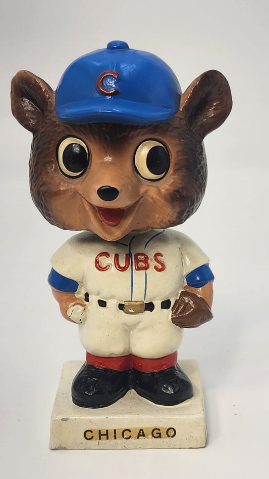 Chicago Bears White Base Bobblehead