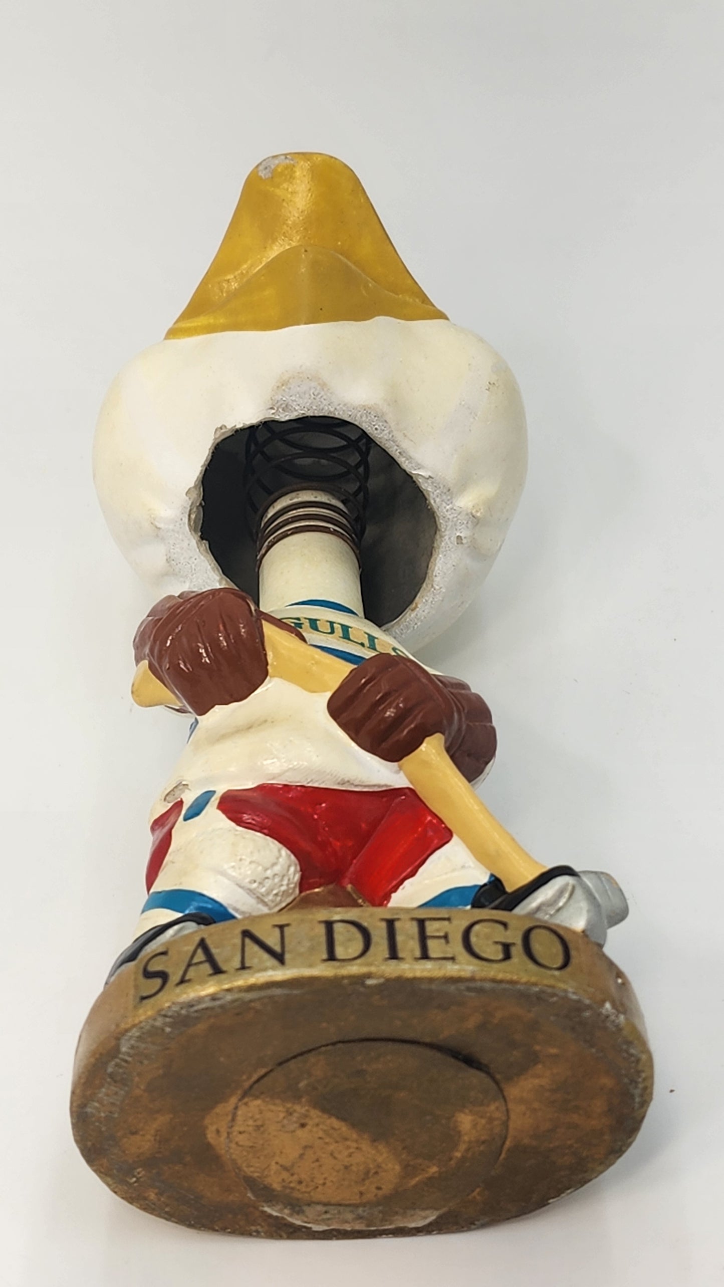 San Diego Gulls Gold Base Bobblehead