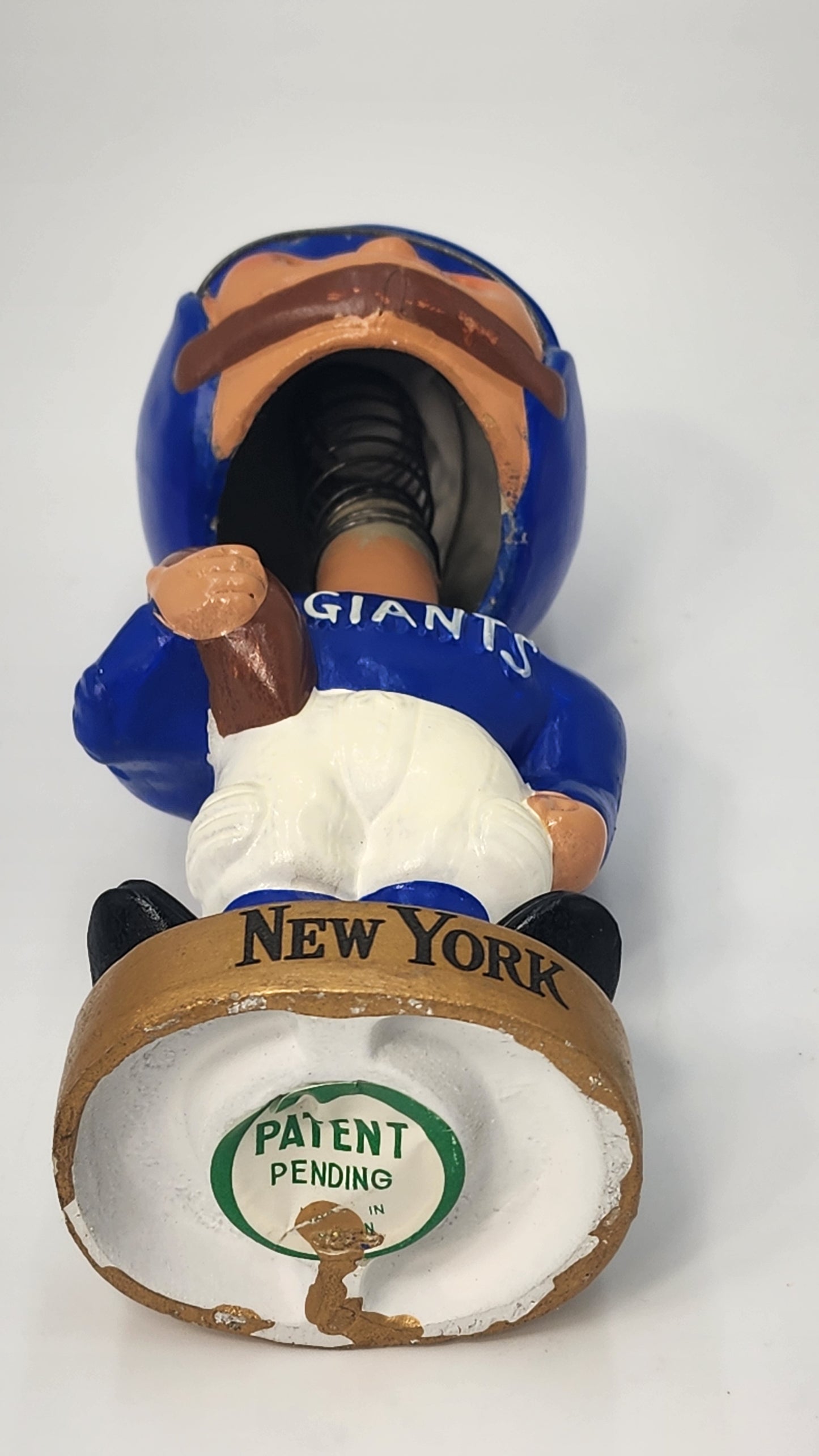 New York Giants Type 2 Toes Up Bobblehead