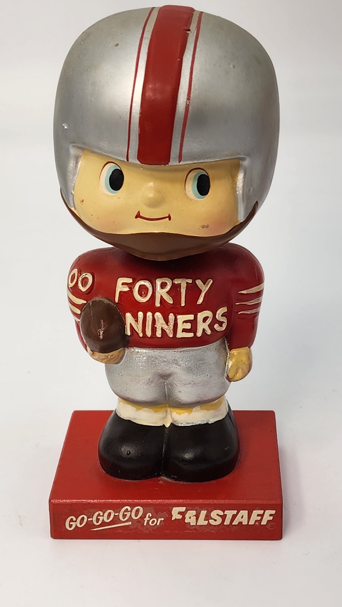 San Francisco 49ers Wood Base Go Go Go for Falstaff