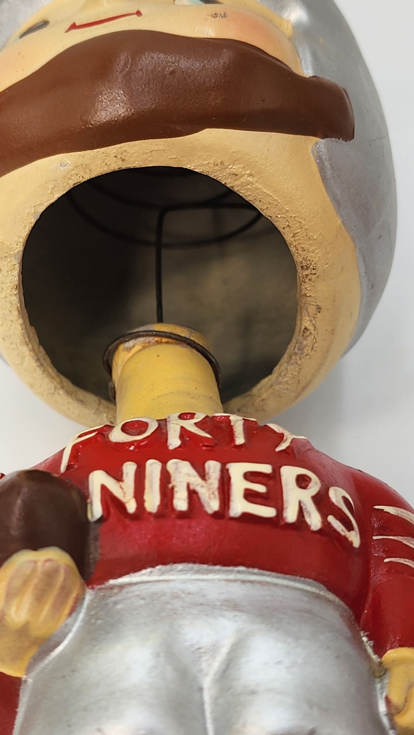 San Francisco 49ers Wood Base Go Go Go for Falstaff
