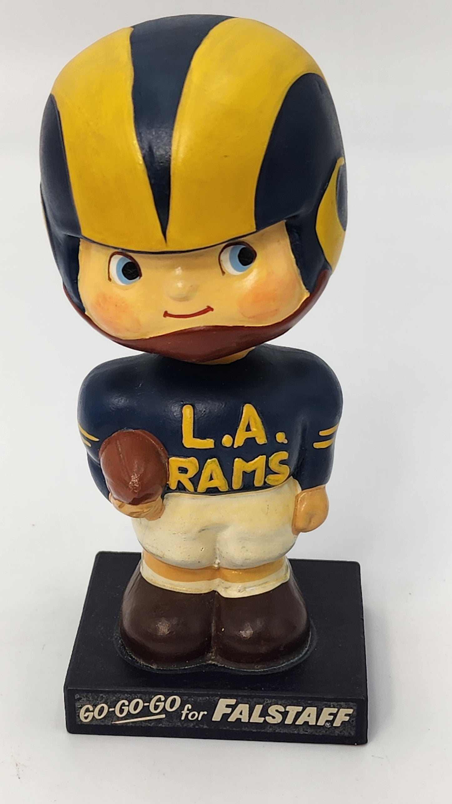 Los Angeles Rams Wood Base Go Go Go for Falstaff