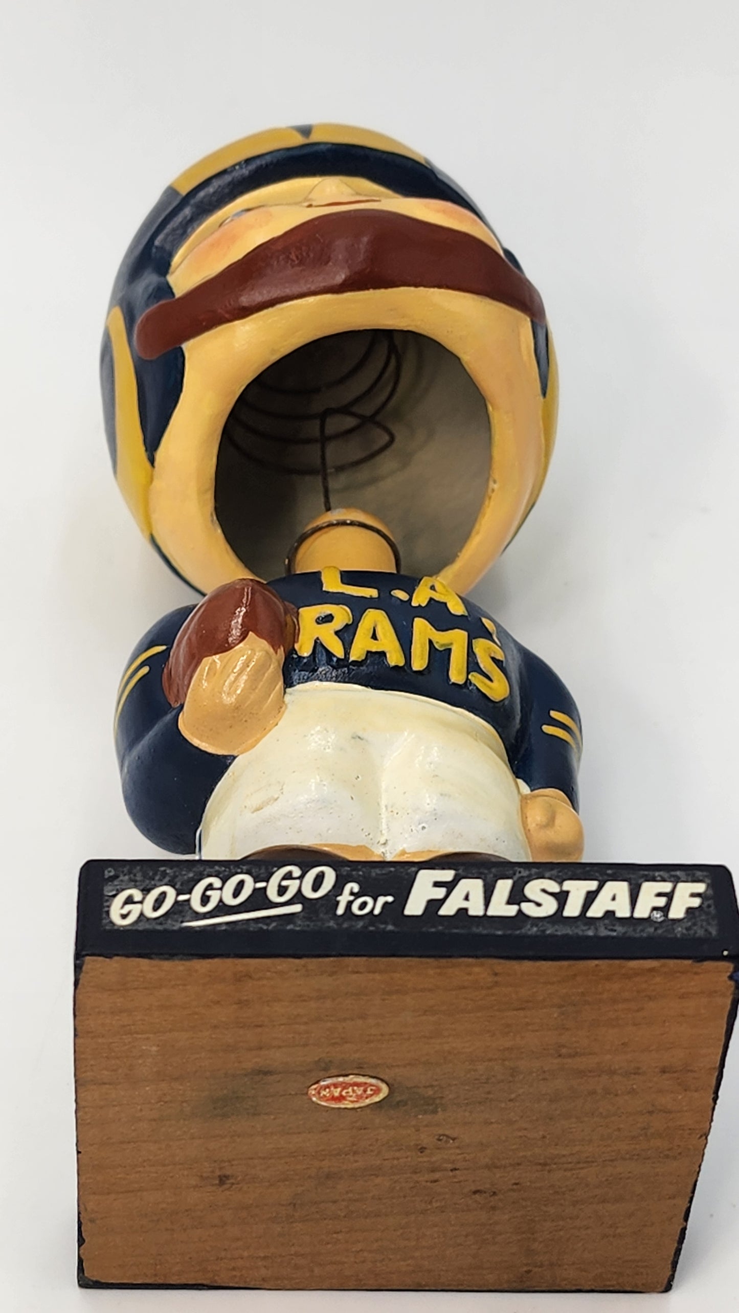 Los Angeles Rams Wood Base Go Go Go for Falstaff