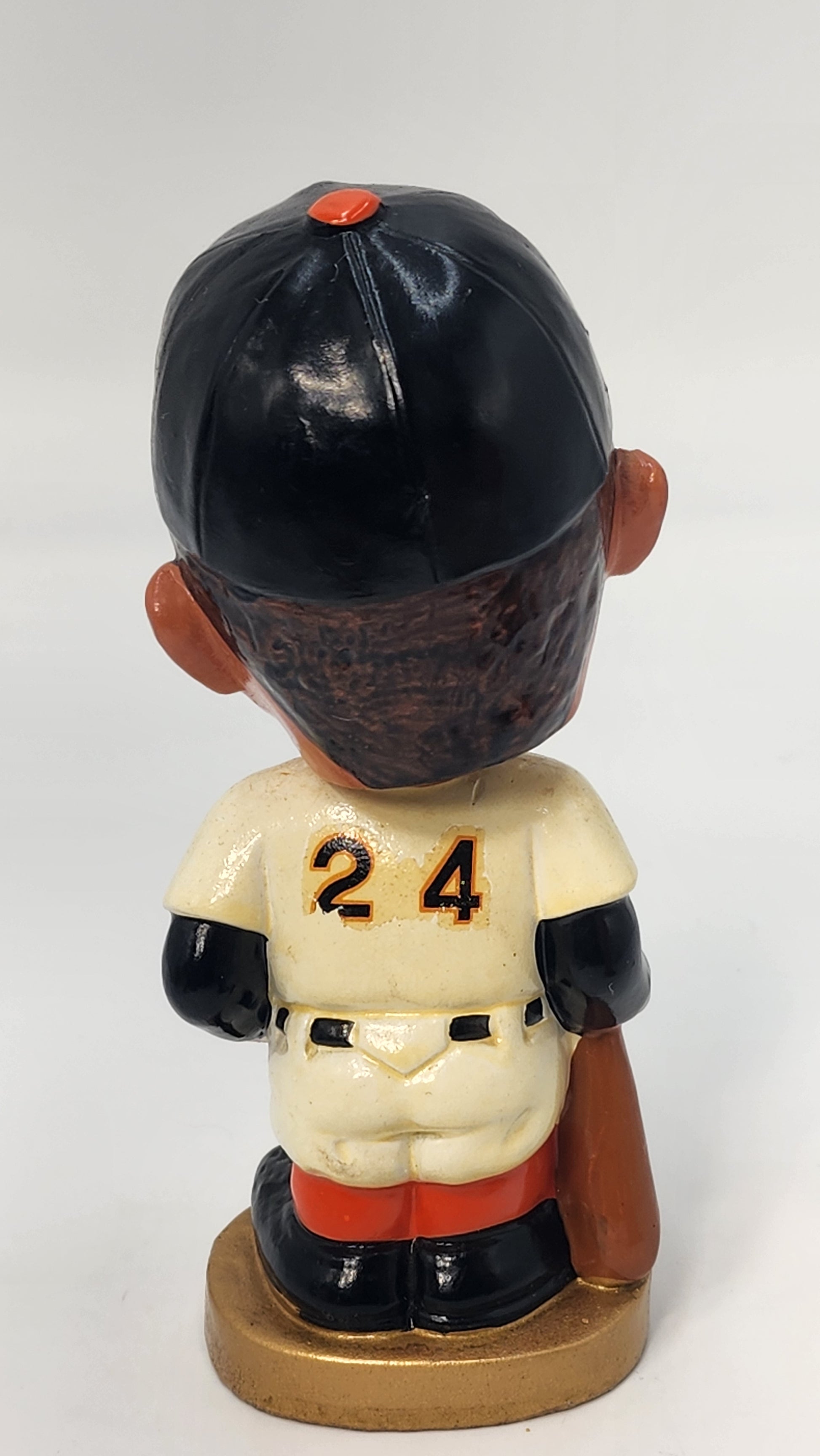 Willie Mays Giants bobblehead right side view showing #24