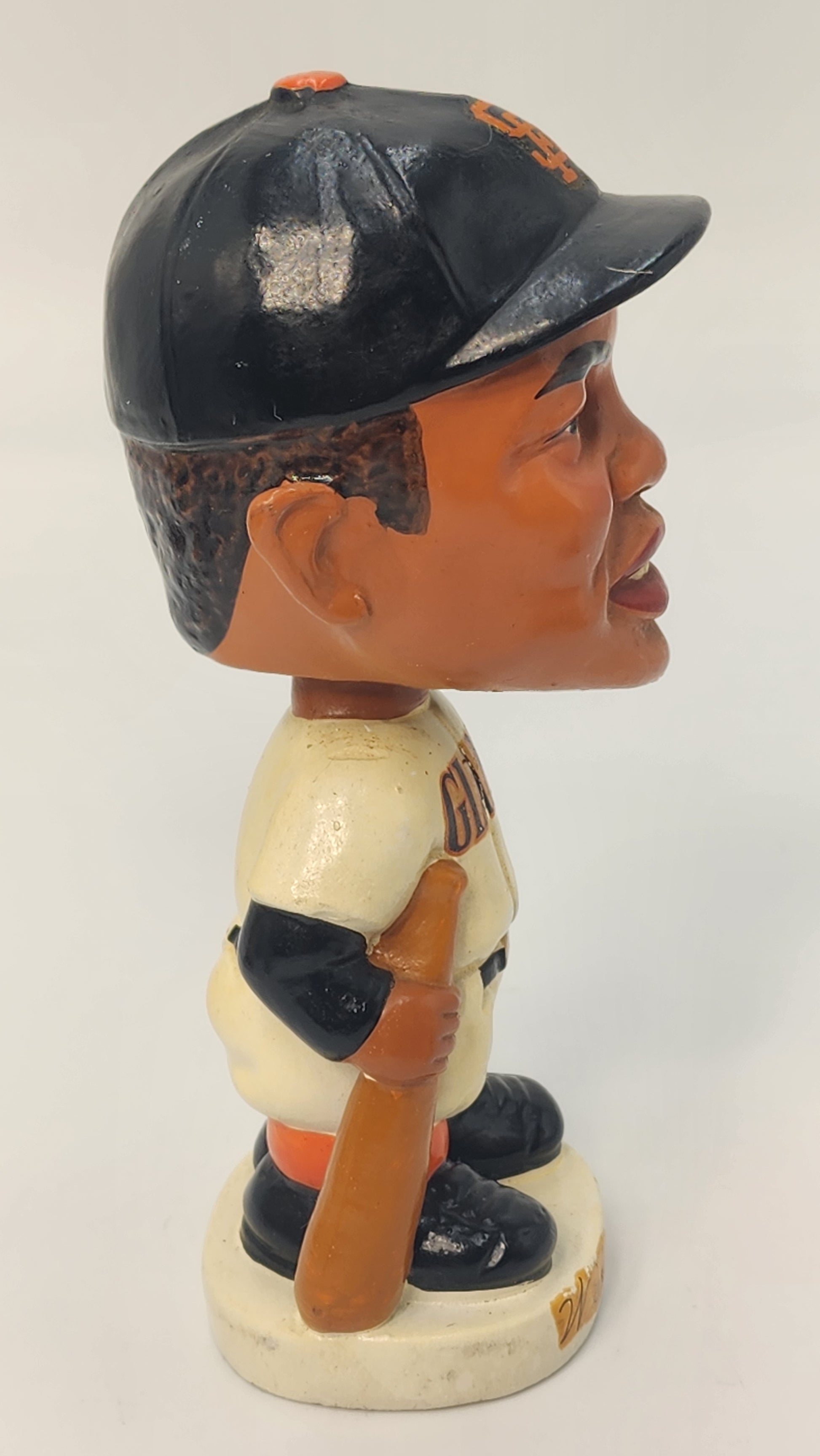 Willie Mays Giants bobblehead rear view