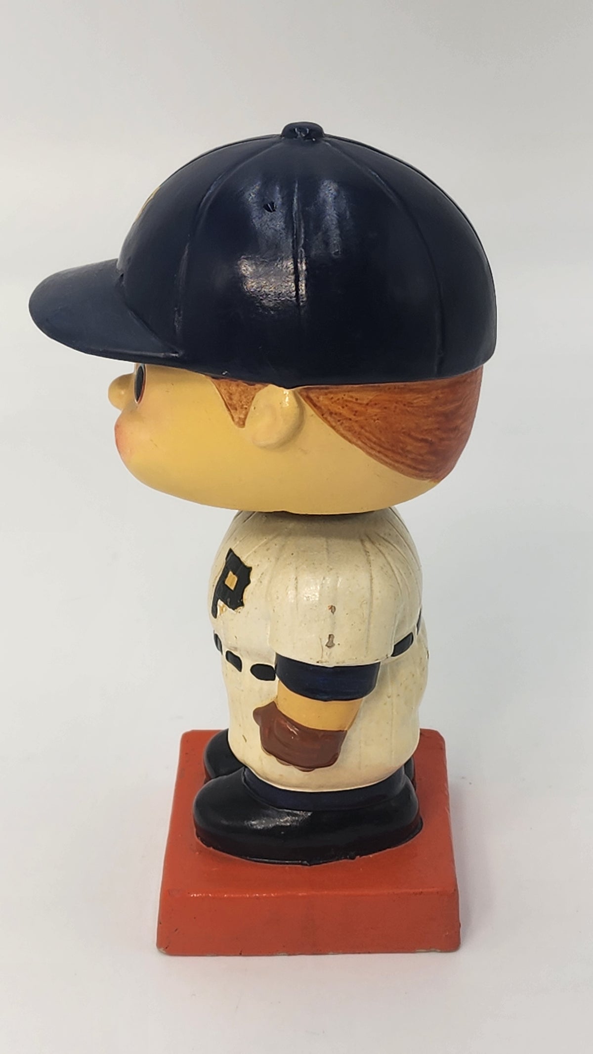 Back view of Portland Beavers bobblehead