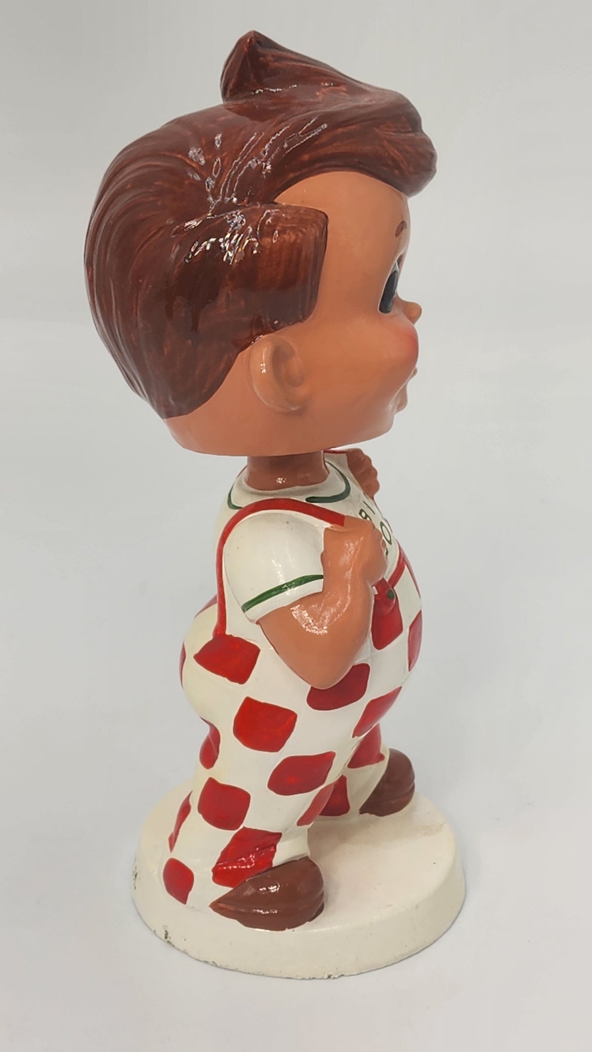 Back of Big Boy bobblehead with trademark marking