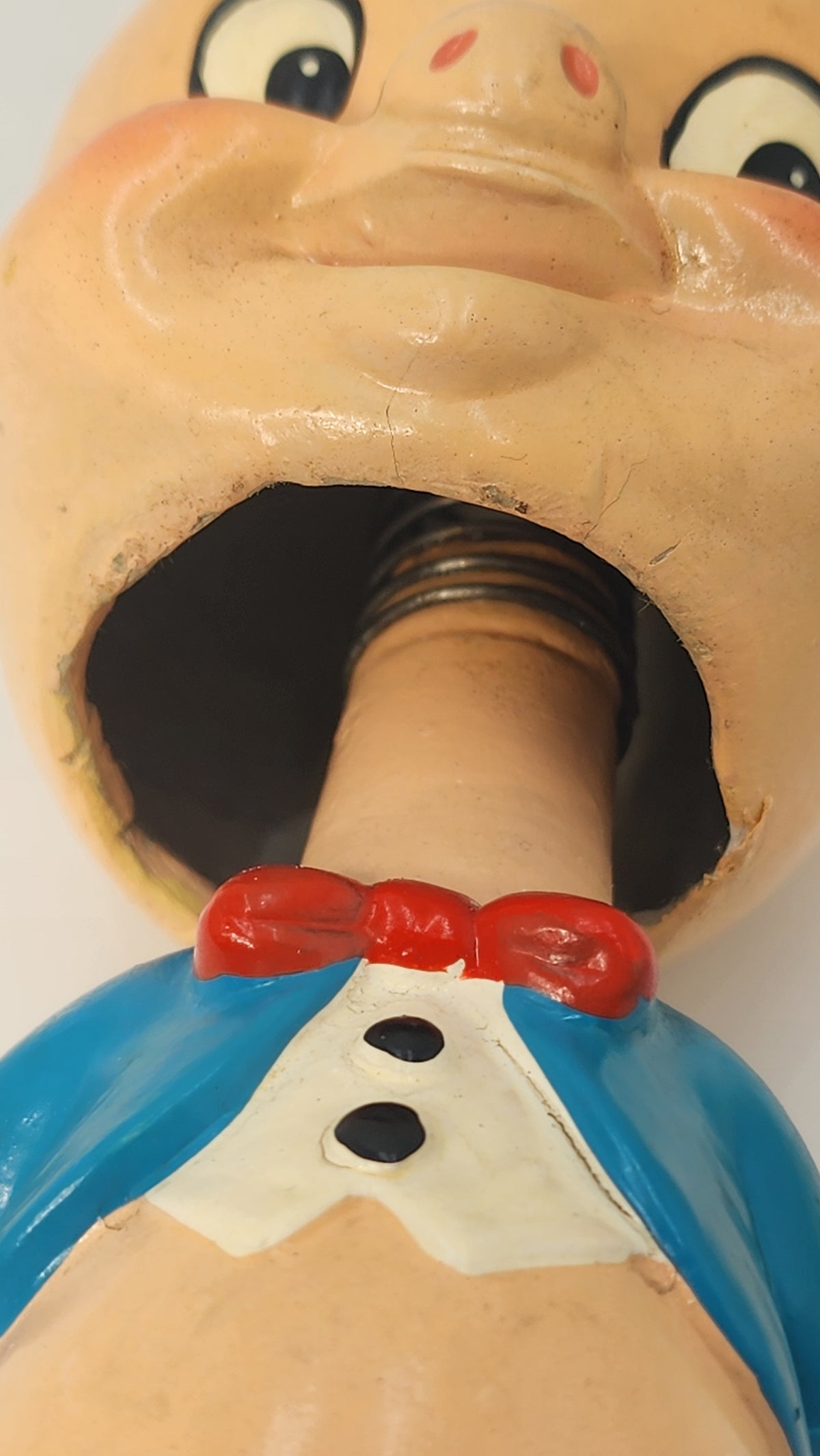 Underside of Porky Pig green base
