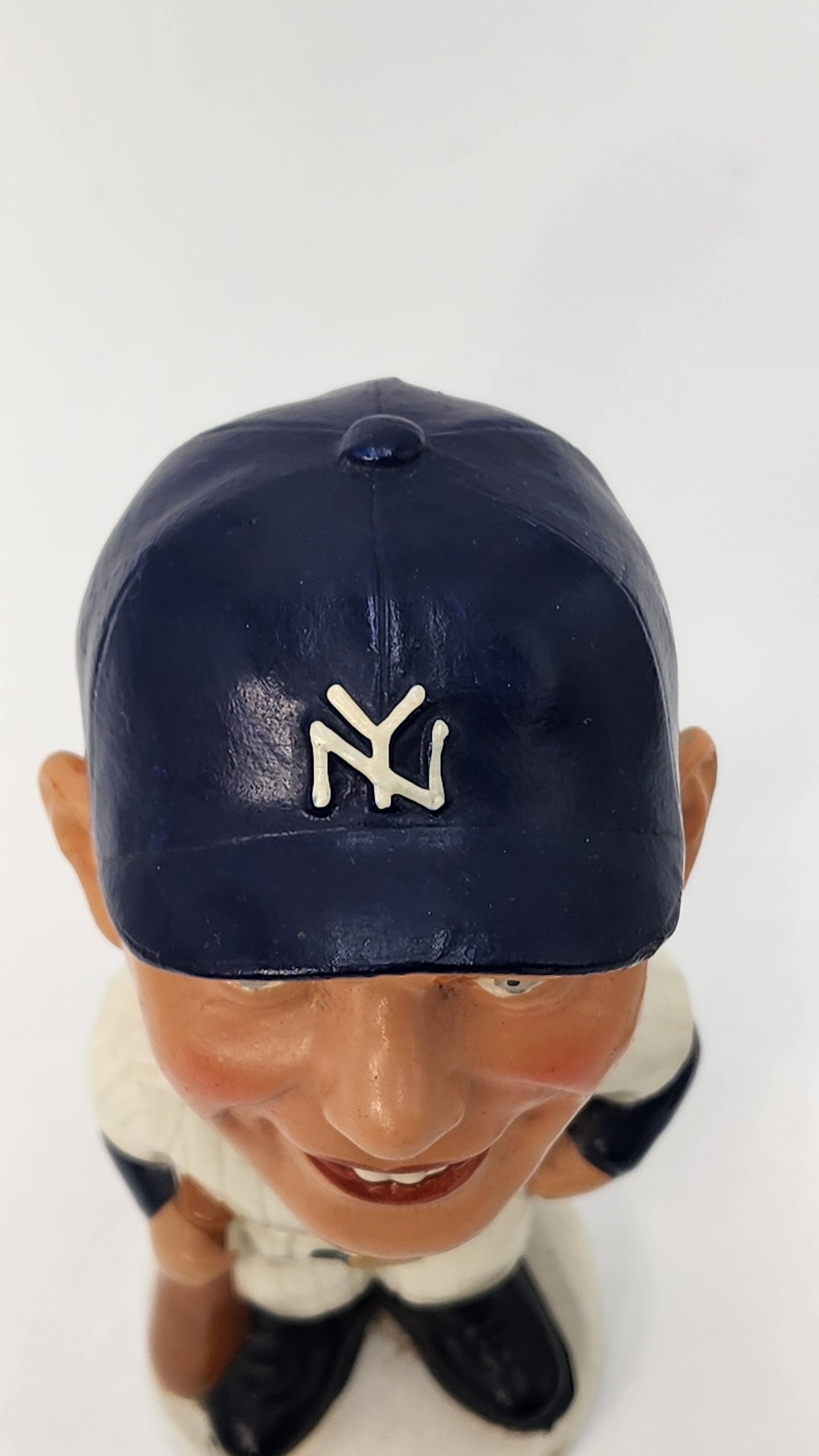 Top view of Mickey Mantle Yankees cap